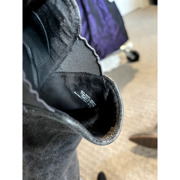 BC Born in California Women's Gray Pointed Toe Ankle Booties Size 6 - Picture 7 of 7